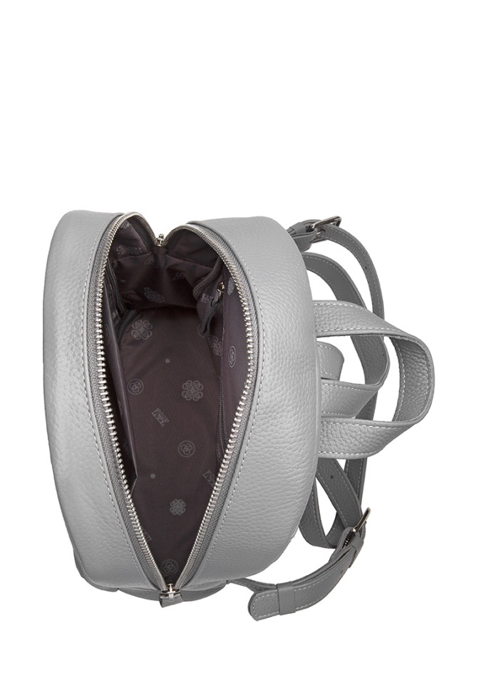 Рюкзак Esse 77757 ТИФФАНИ-2 GREY кожа флотер серый Рюкзак Esse 77757 ТИФФАНИ-2 GREY кожа флотер серый