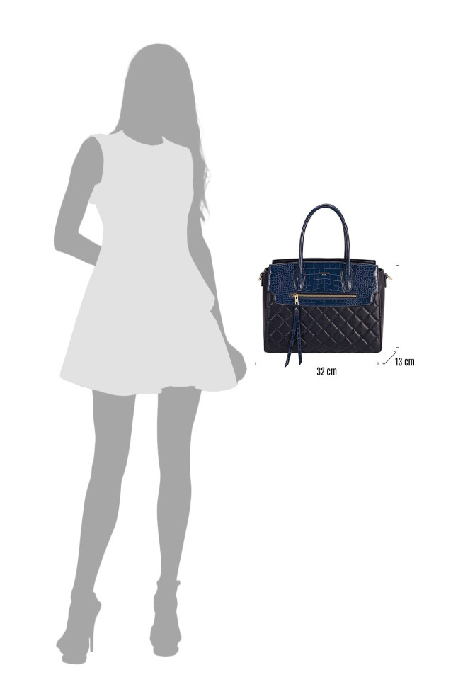 Сумка женская David Jones 6914-4 black Сумка женская David Jones 6914-4 black