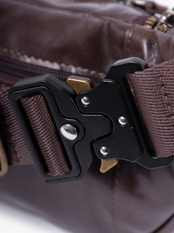 Сумка на пояс/плечо zн ALEXX ALG0116 коричневый пулап