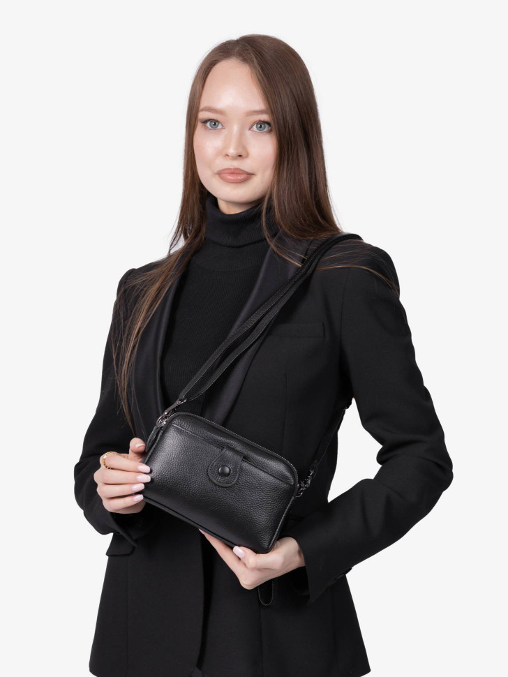 Сумка женская Baggins, 88085 черная Сумка женская Baggins, 88085 черная