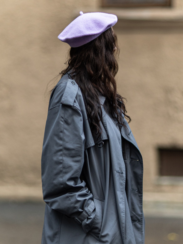 Берет женский Stigler 17-002 сиреневая даль