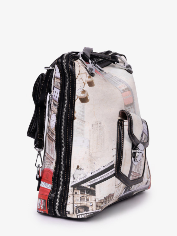 Рюкзак Flame Dance, 6666-31 серый