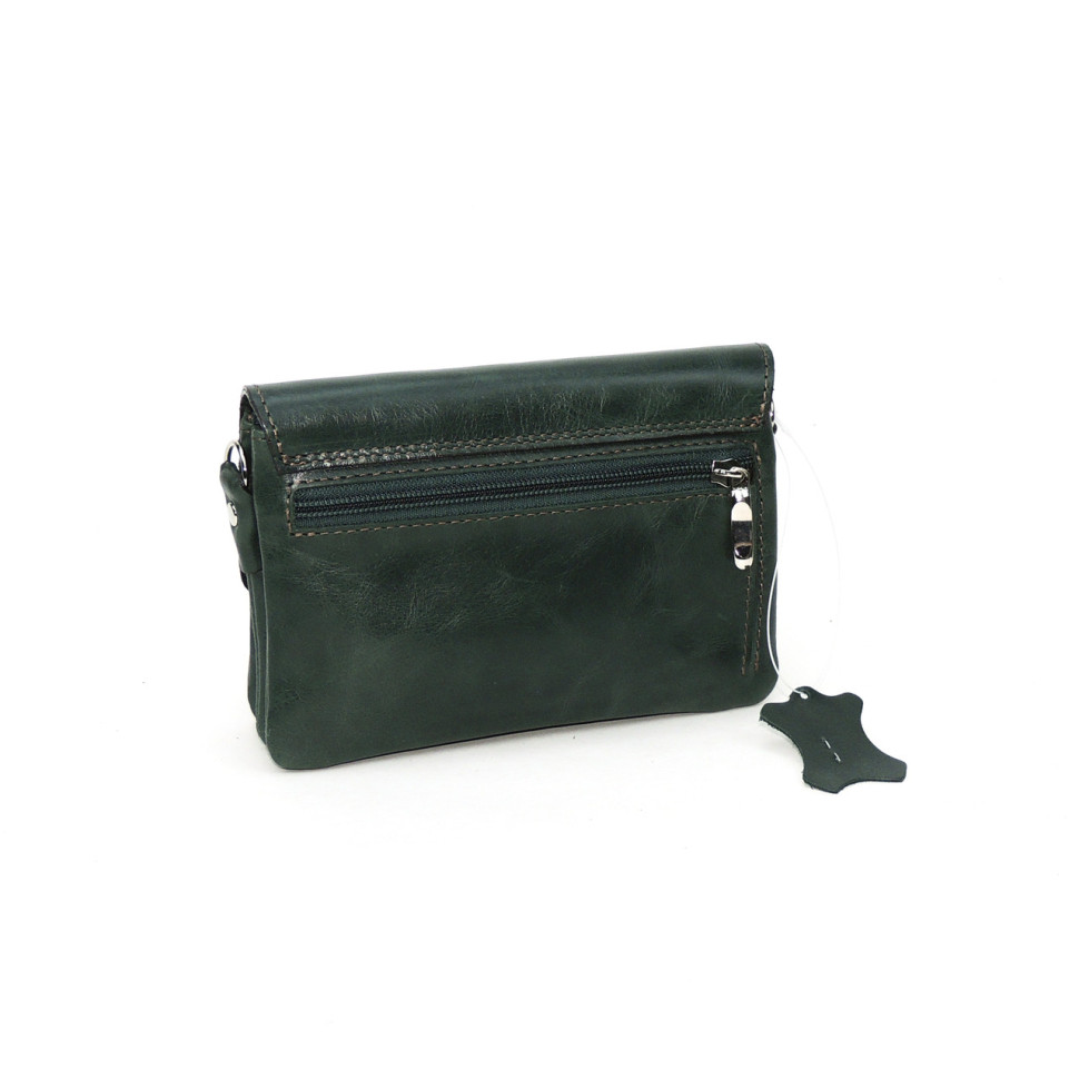 Женская сумочка кошелёк Natalia Kalinovskaya, «Ким» Растение зеленая Женская сумочка кошелёк Natalia Kalinovskaya, «Ким» Растение зеленая