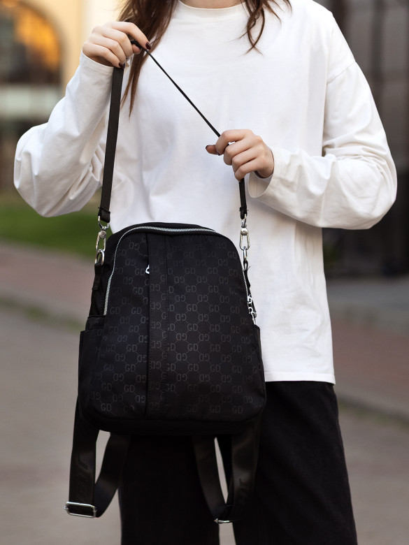 Сумка-рюкзак Jielshi 5228 чёрная