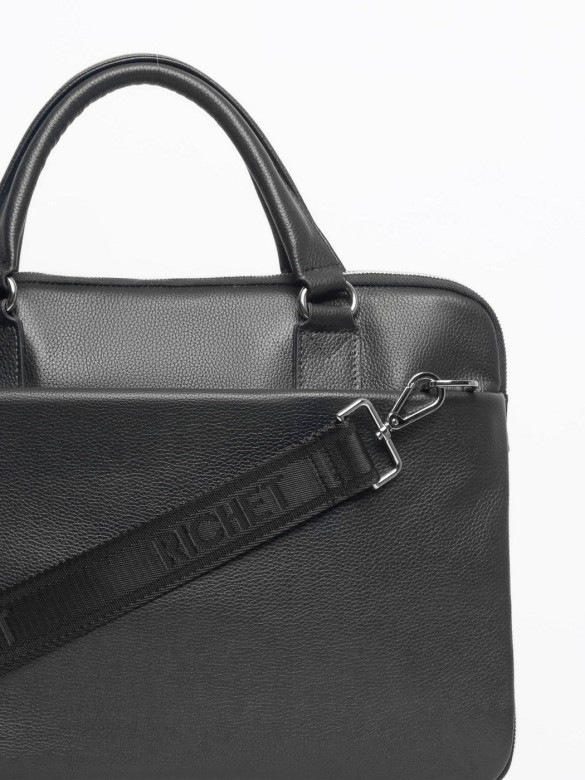 Сумка  мужская RICHET 2312LN  750 чёрная