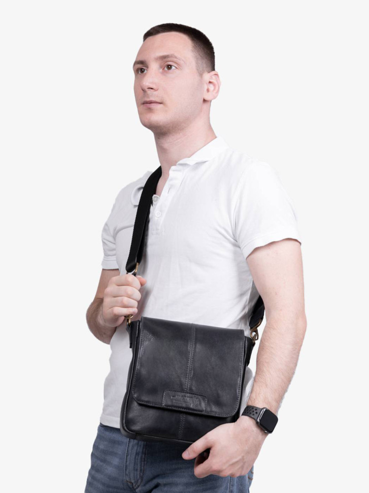 Сумка мужская zн ALEXX ALG0113 черная