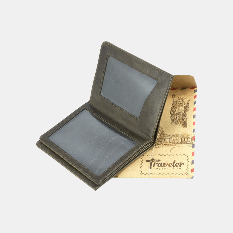 Бумажник водителя ОВД-228-1921 "Traveler" шоколад