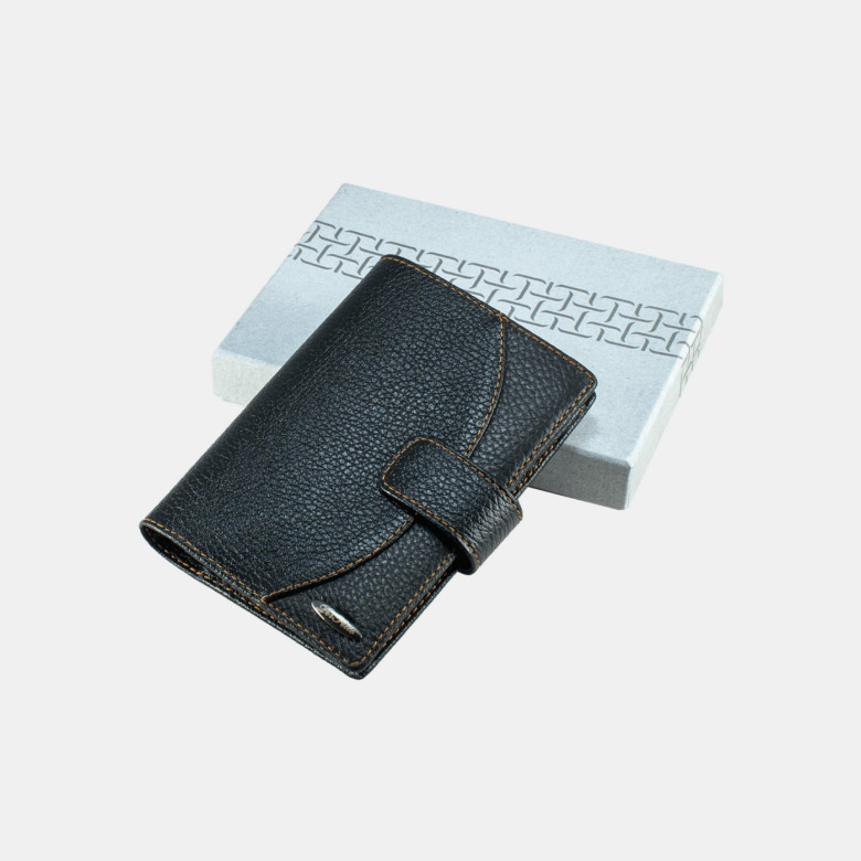 Портмоне мужское ПМ-427-1510/1520 "Консул"3в1 чёрное