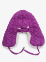 Ушанка Warm Goddess 2705 фиолетовая