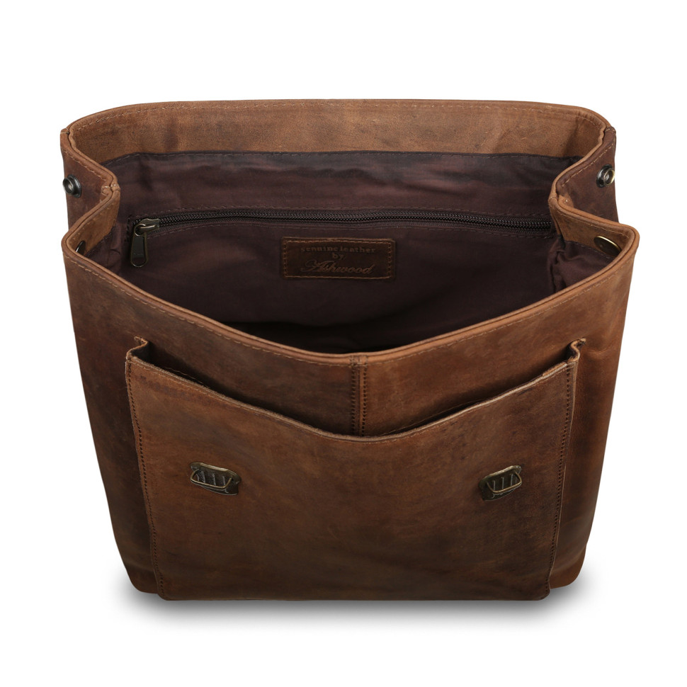Рюкзак городской Ashwood Leather, Ryan Tan коричневый Рюкзак городской Ashwood Leather, Ryan Tan коричневый