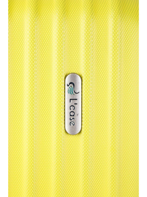 Чемодан L'Case, Krabi без расширения жёлтый Чемодан L'Case, Krabi без расширения жёлтый