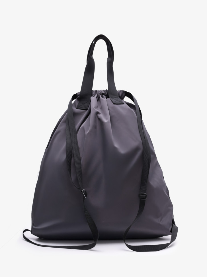 Сумка-мешок Б 9267 серая Сумка-мешок Б 9267 серая