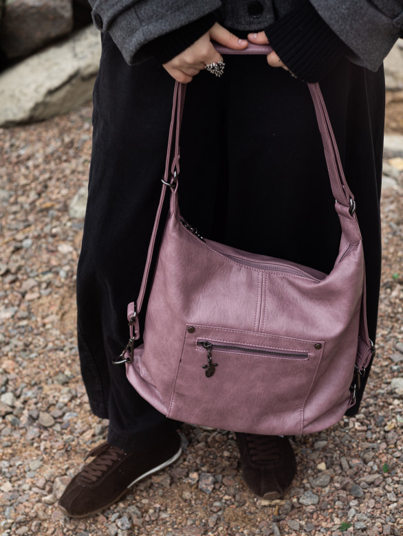 Сумка-рюкзак Roseshow 83130 сирень(41)